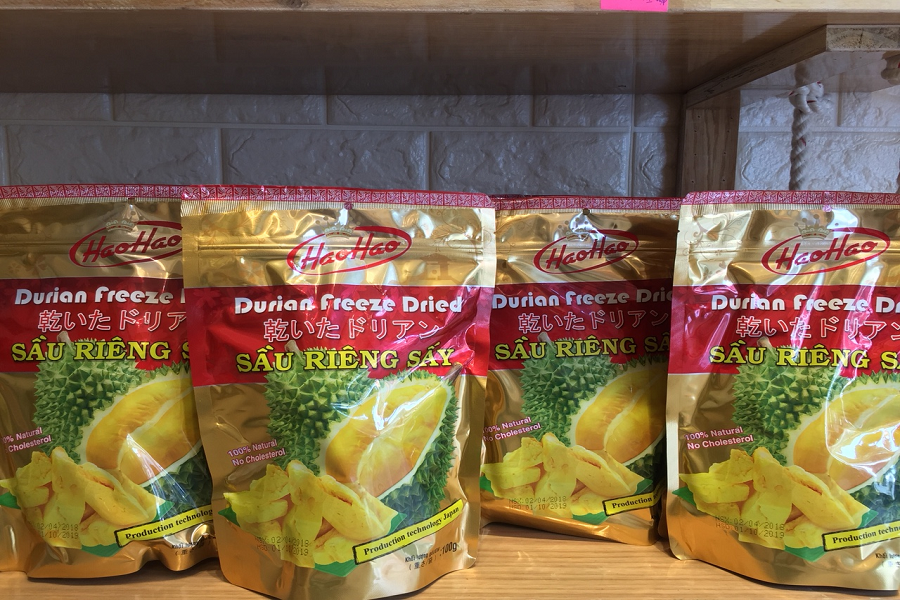 Sầu riêng sấy Hảo Hảo